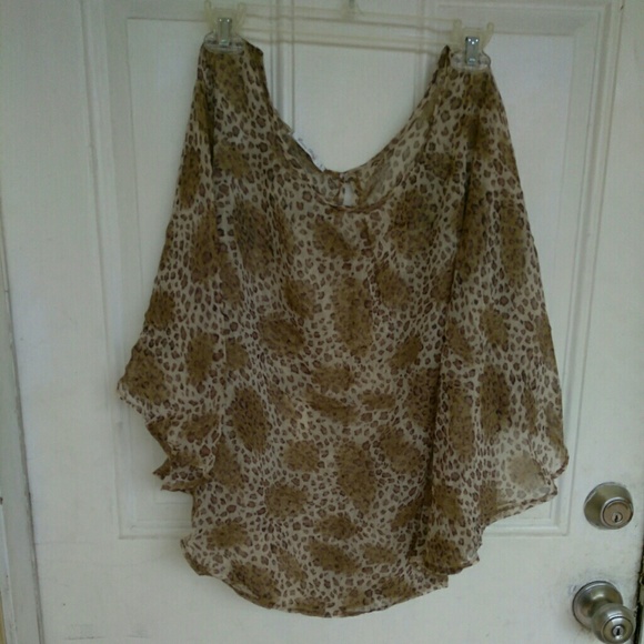 Cocoa Blue blouse  L - Picture 1 of 4